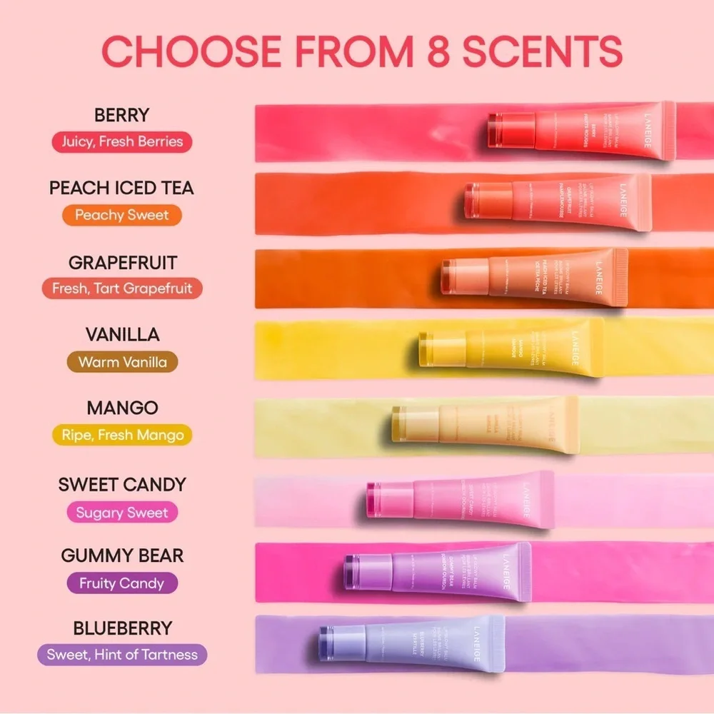 Laneign Lip Glowy Balm gummy bear new in box